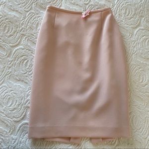 Tahari Light Pink Pencil Skirt